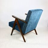 Vintage classic armchair like VAR grey - blue jeans