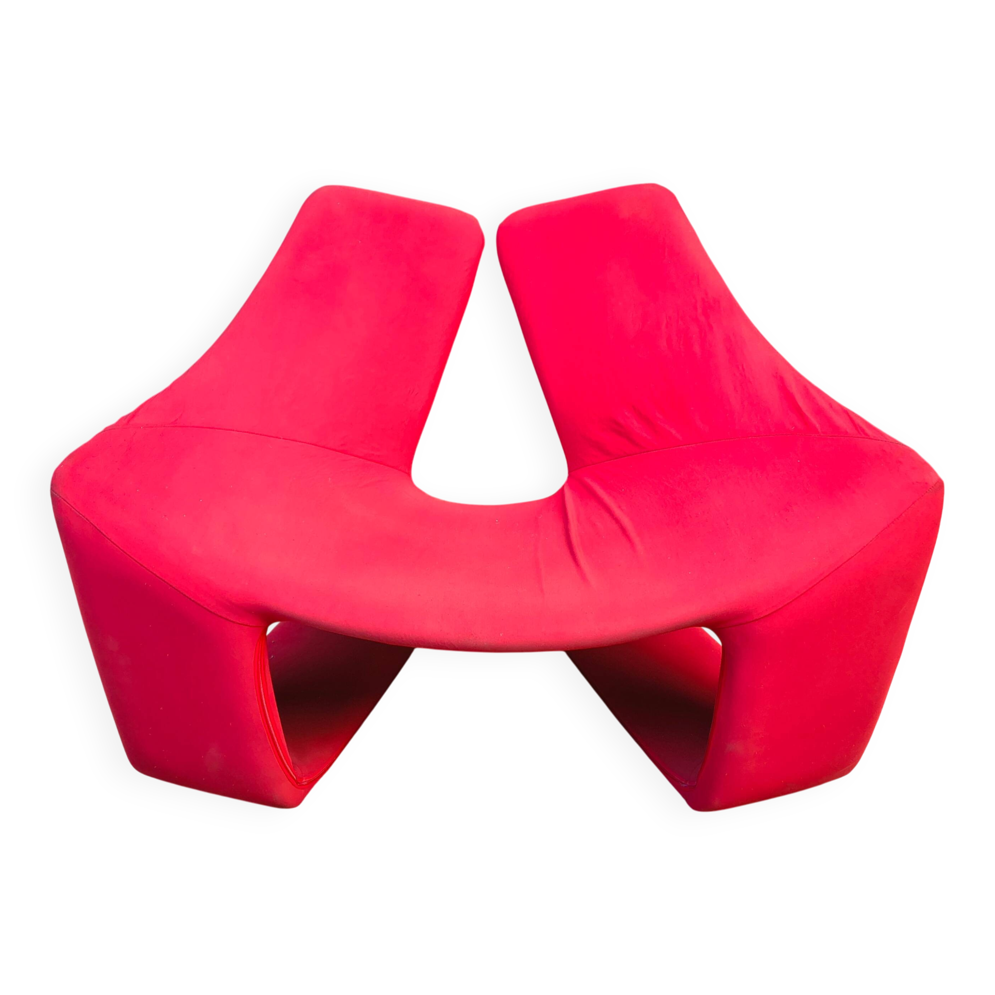 Zen lounge chair by Kwok Hoi Chan for Steiner Paris, 1980s