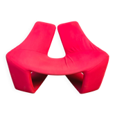 Zen lounge chair by Kwok Hoi Chan for Steiner Paris, 1980s