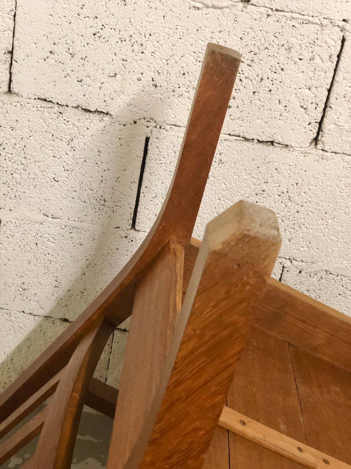 Reconstruction period armchair, René Gabriel style, 1950s