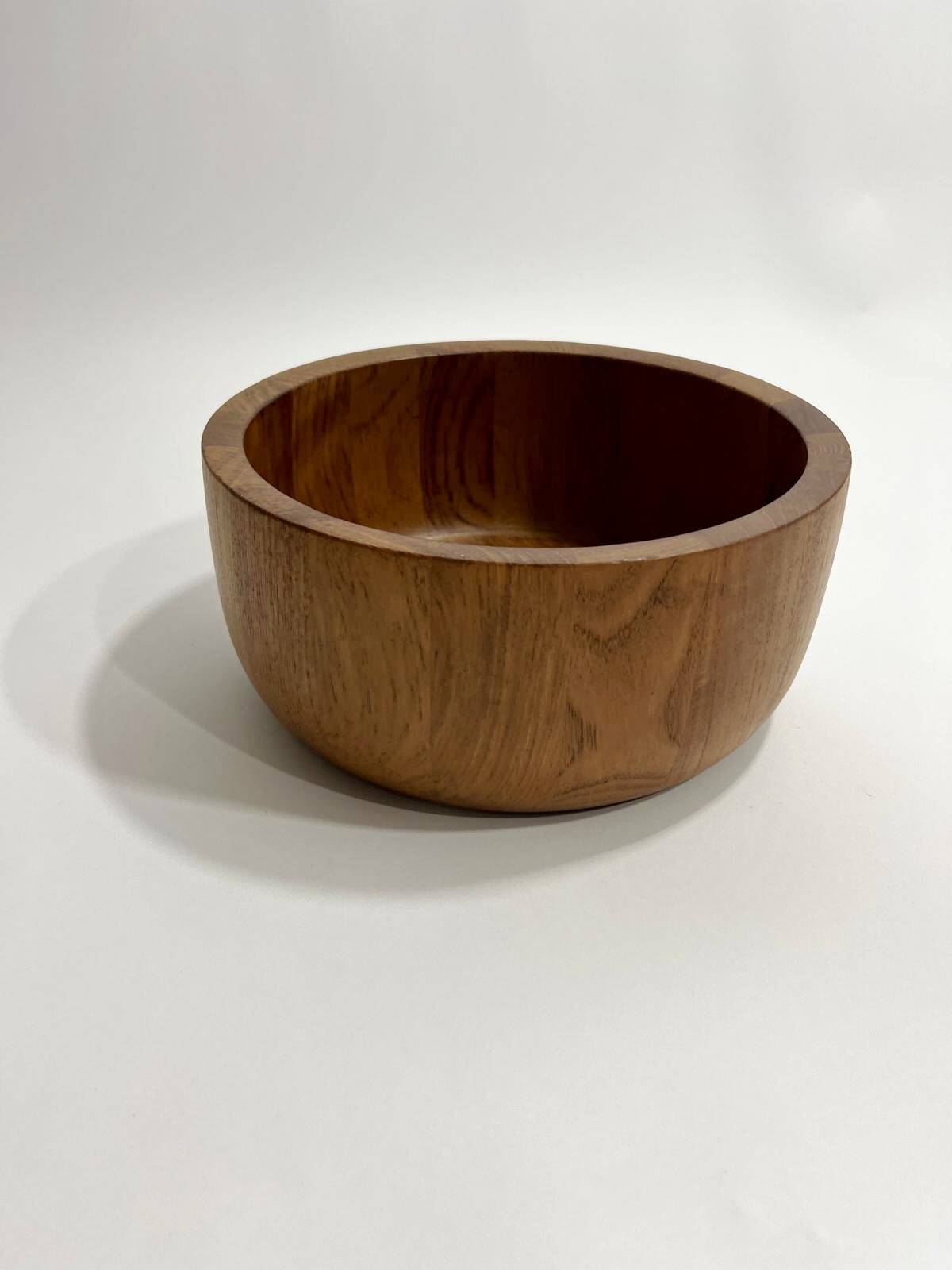 Large vintage Danish teak bowl, design Richard Nissen for Nissen Trævarefabrik Langaa 1960