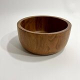 Large vintage Danish teak bowl, design Richard Nissen for Nissen Trævarefabrik Langaa 1960