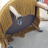 Fauteuil crapaud ancien