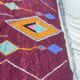 Tapis bérbere fait main traditionnelle 250cmx150cm