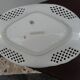 Plat porcelaine décor floral