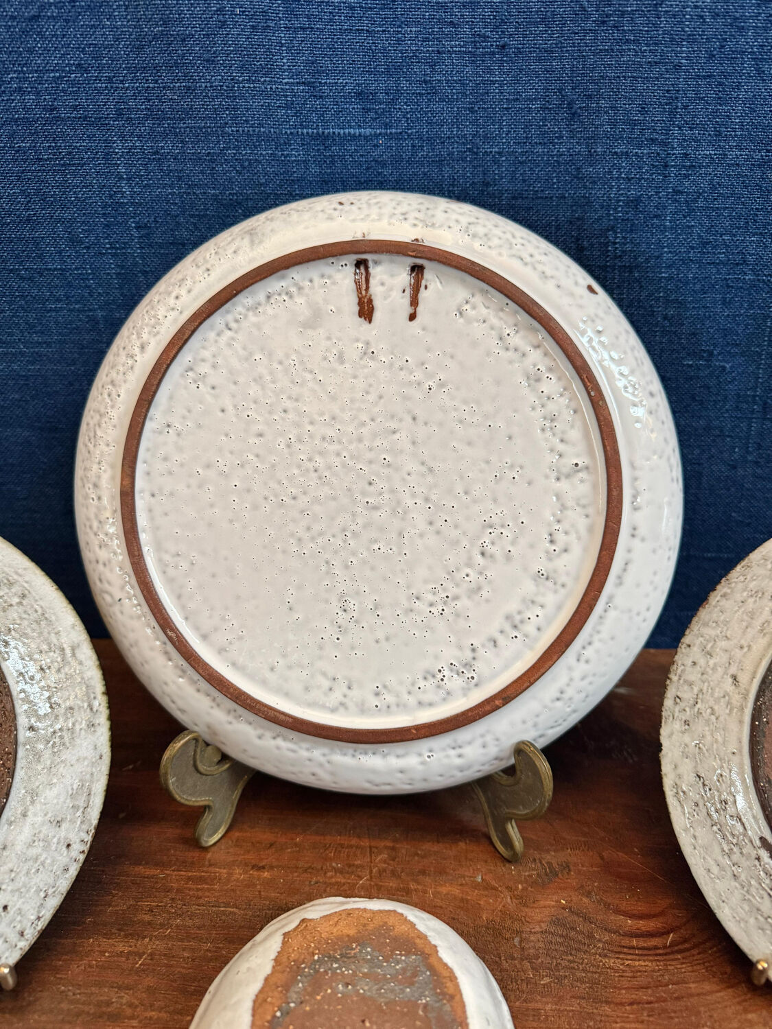 Set of 6 ceramics by the renowned artist Albert Thiry.