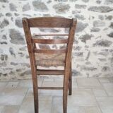 Children's wooden high chair 1900
