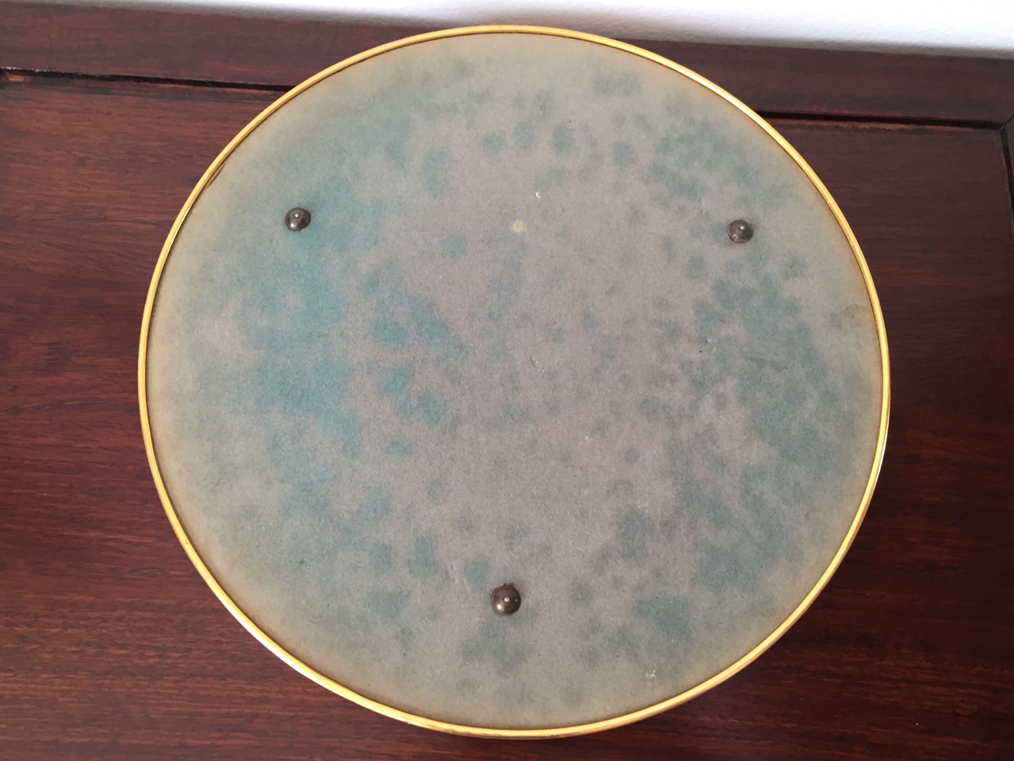 Mirror tray round diameter 28.5 cm