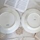 Round serving dishes - Rare Dresden porcelain