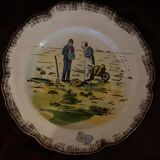 Lot two 2 Almi plates