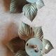 Pair of Masca flower wall lights