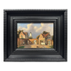 Lively Dutch or Flemish village square