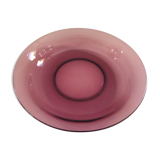 Amethyst Vereco hollow dish