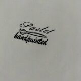 Set of 7 vintage flat and deep plates