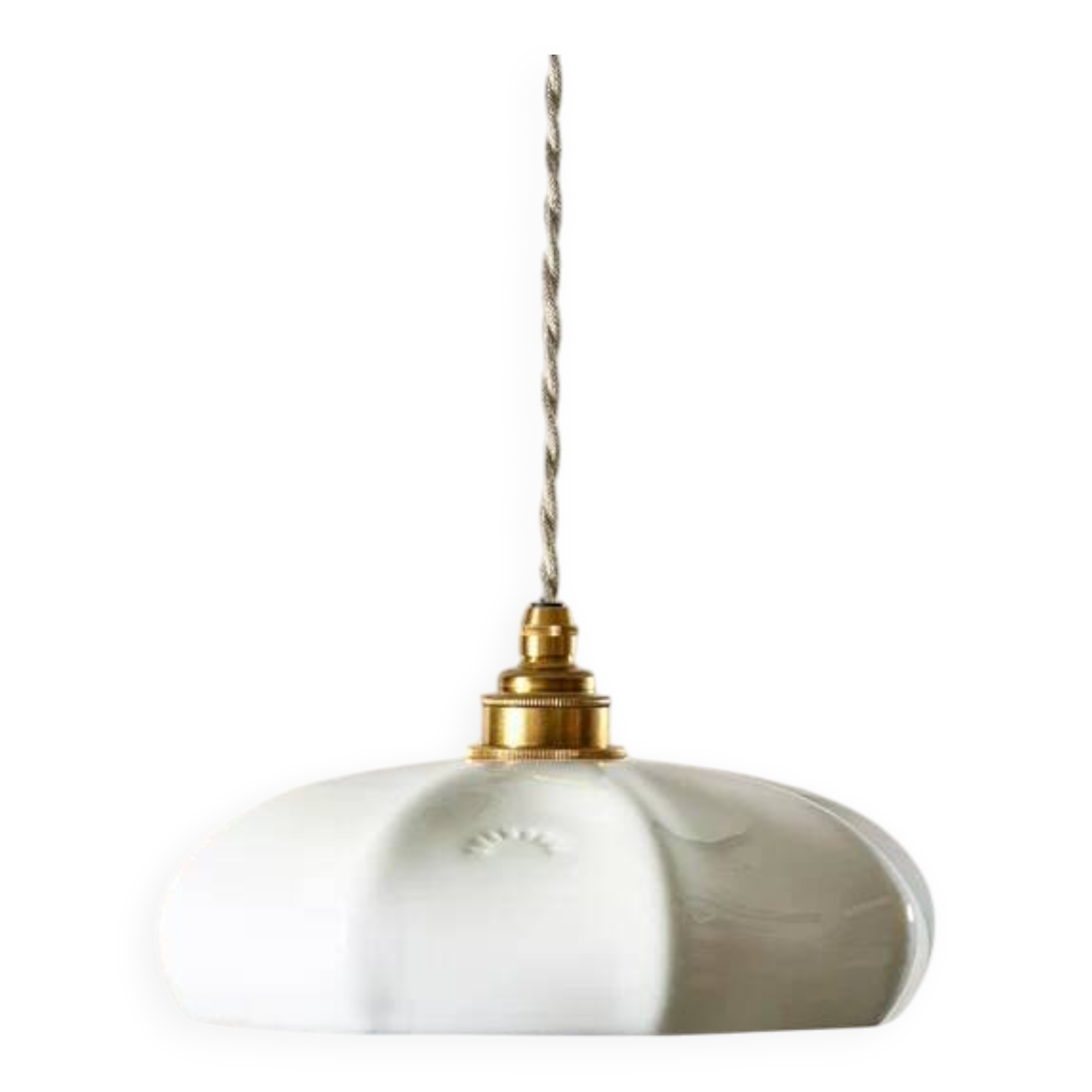 MARIA - Enameled porcelain - Pendant light