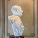 Bust of Emperor Galba, white Carrara marble, 18th century.