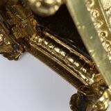 Neo‑Gothic Copper Church Candleholder Stamped “LL A Paris”, France ca. 1880