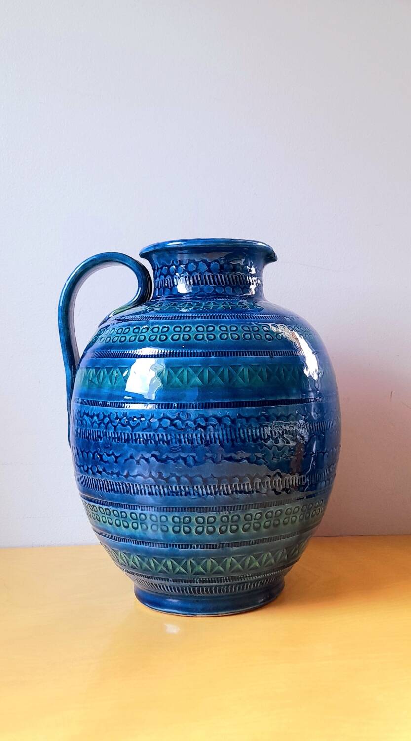 Cruche Rimini blu , Aldo Londi ,1970.