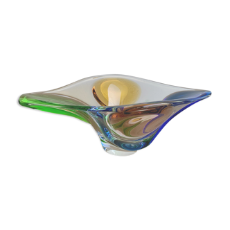 Bowl, By F. Zemek, Mstisov Karlovarske Sklo, Czechoslovakia, 1960s