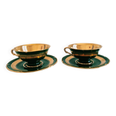 Pair of cups Lengle Limoges France