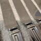 5 silver-plated table knives by Christofle, Triade pattern
