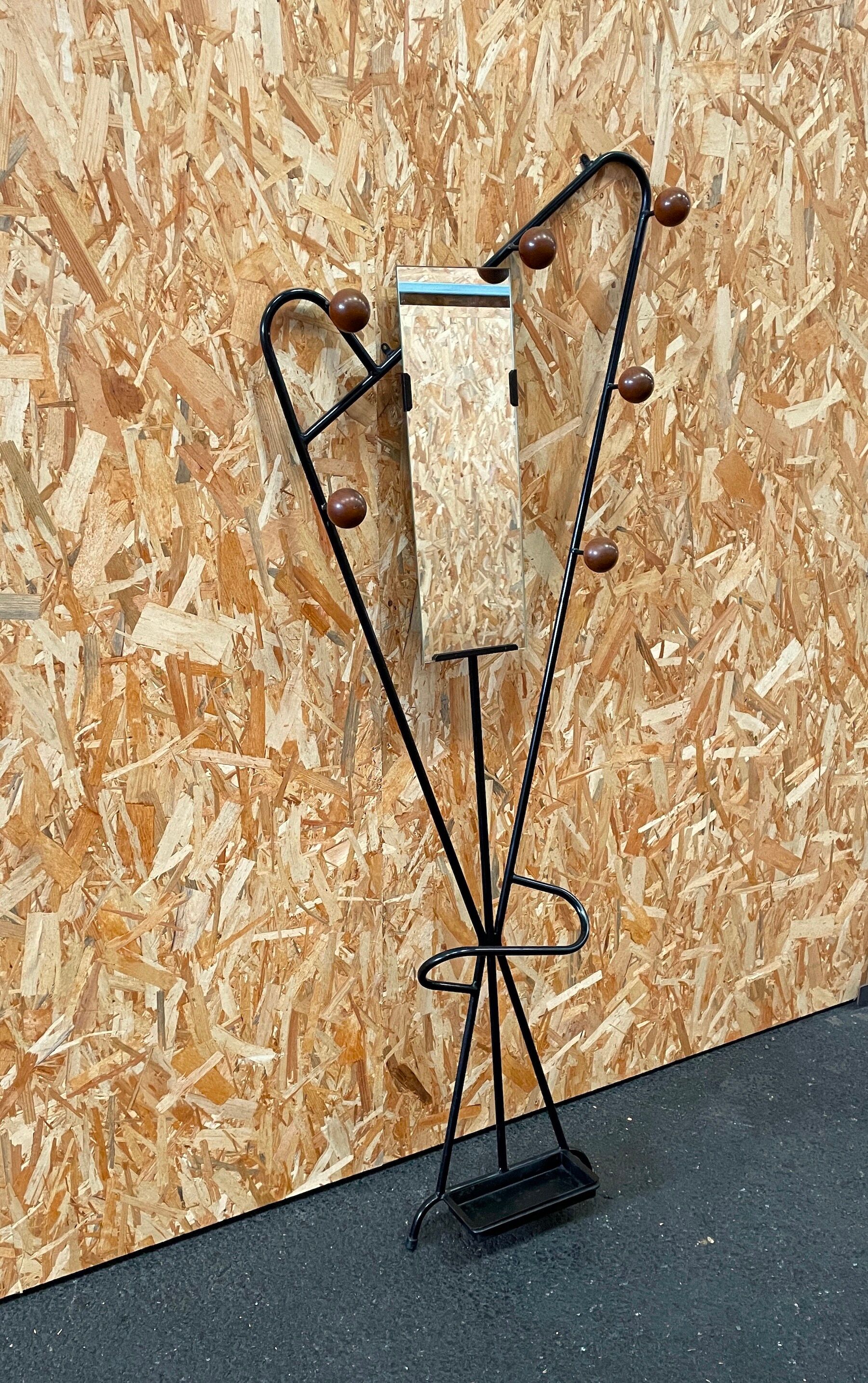 Wall-mounted coat rack cloakroom, 1950s