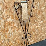 Wall-mounted coat rack cloakroom, 1950s