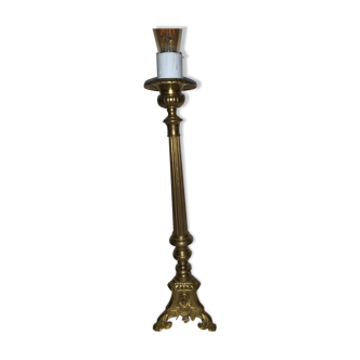 Old candle lamp