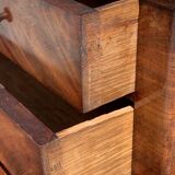 Restoration-era mahogany cylinder desk