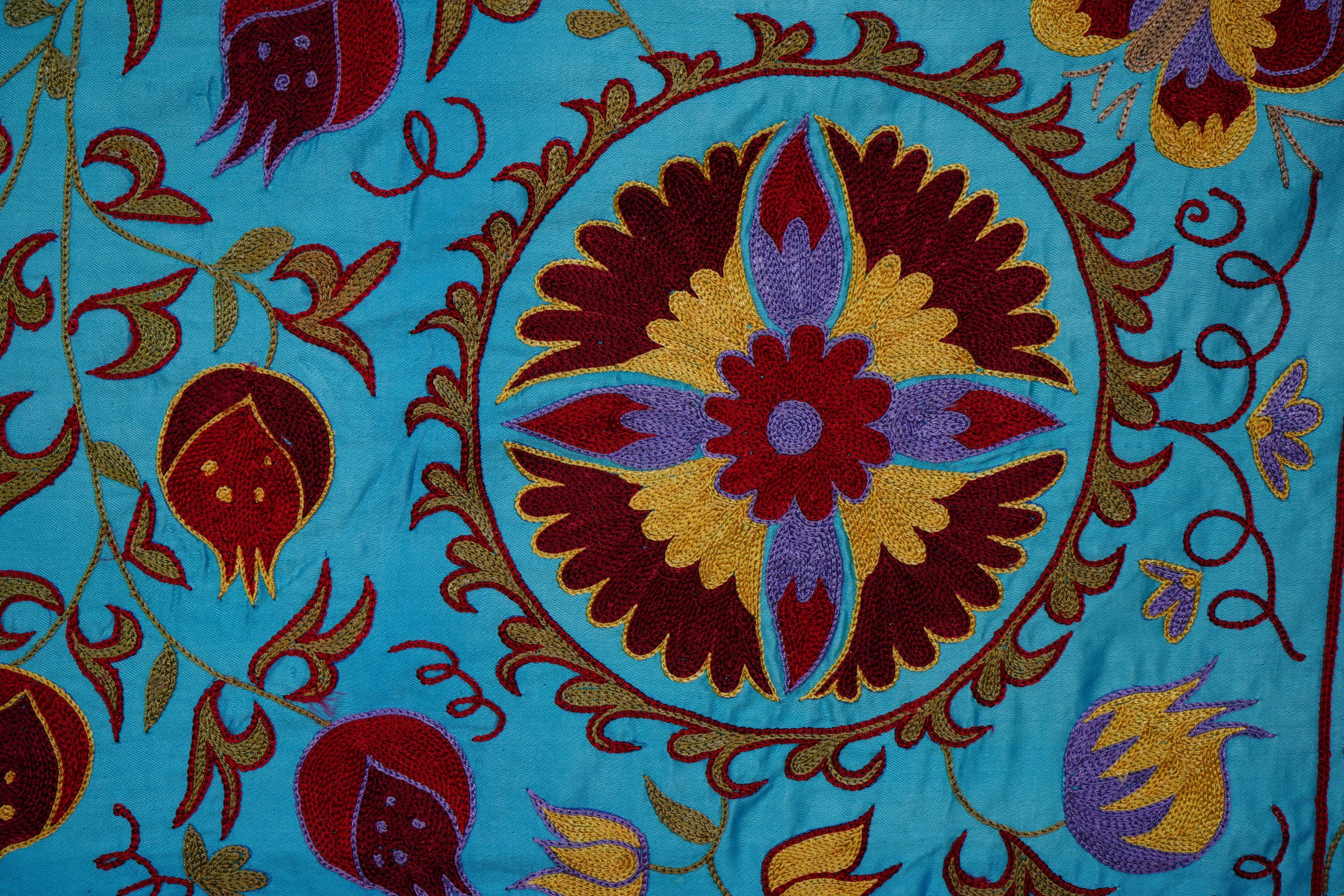 Hand-knotted rug, vintage Turkish rug 103x188 cm