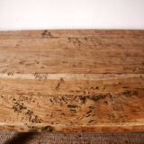 Solid wood farmhouse table