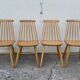 Scandinavian chairs Pinnstol ZPM Radomsko 1950