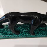 Ceramic Panther Vallauris art deco 1930