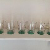 Set of 6 vintage glasses
