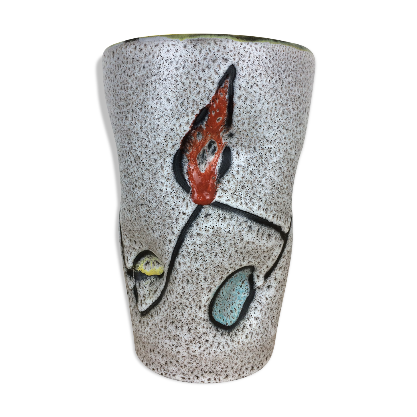 Vase céramique Bessonne années 60