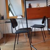 Pair of chairs ed Airborne model Carolina 1960