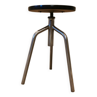 Tabouret à vis en formica