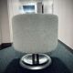 Swivel design armchair from the 50s completely reupholstered