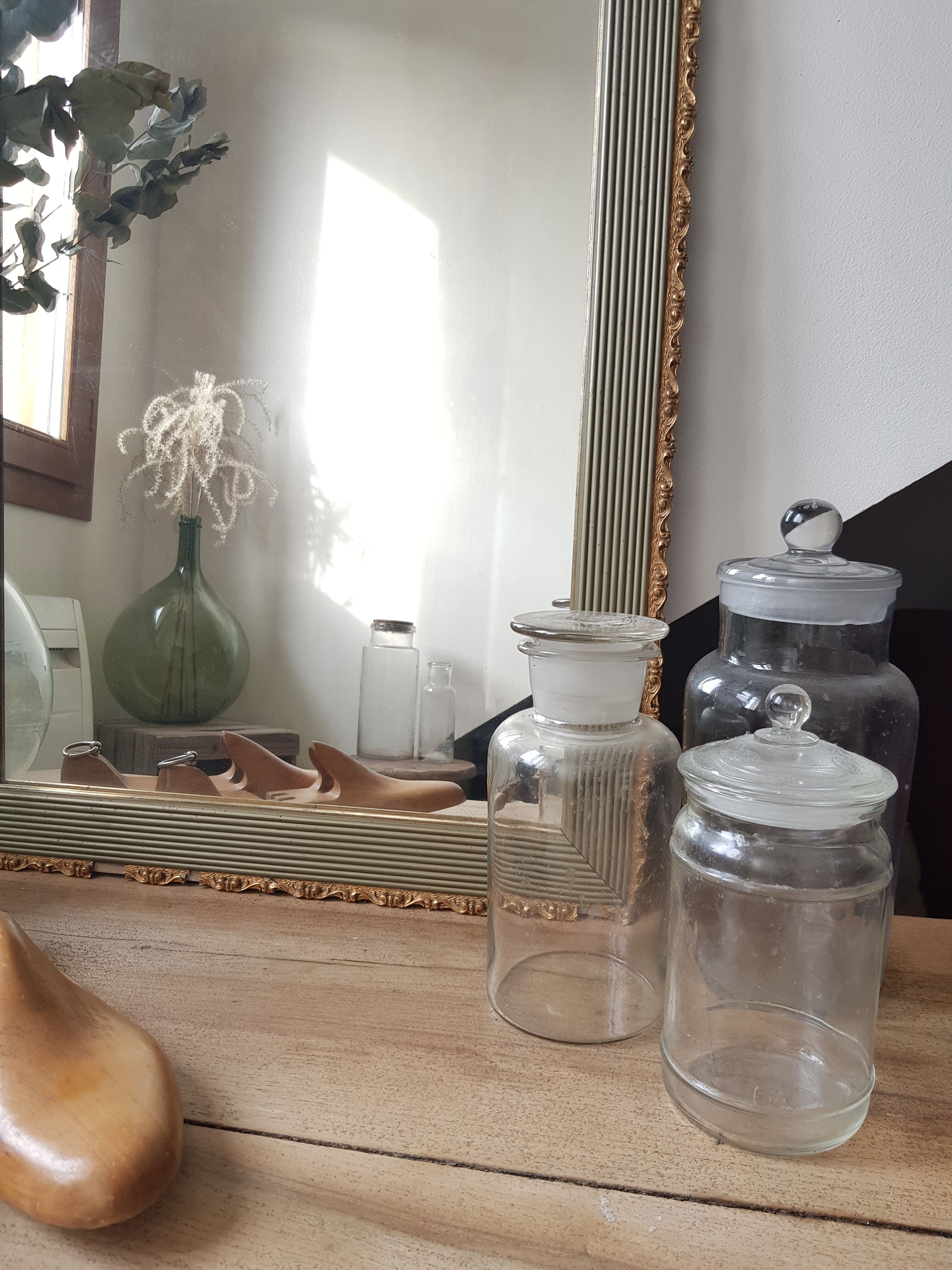 Mirror wood frame 53x71cm