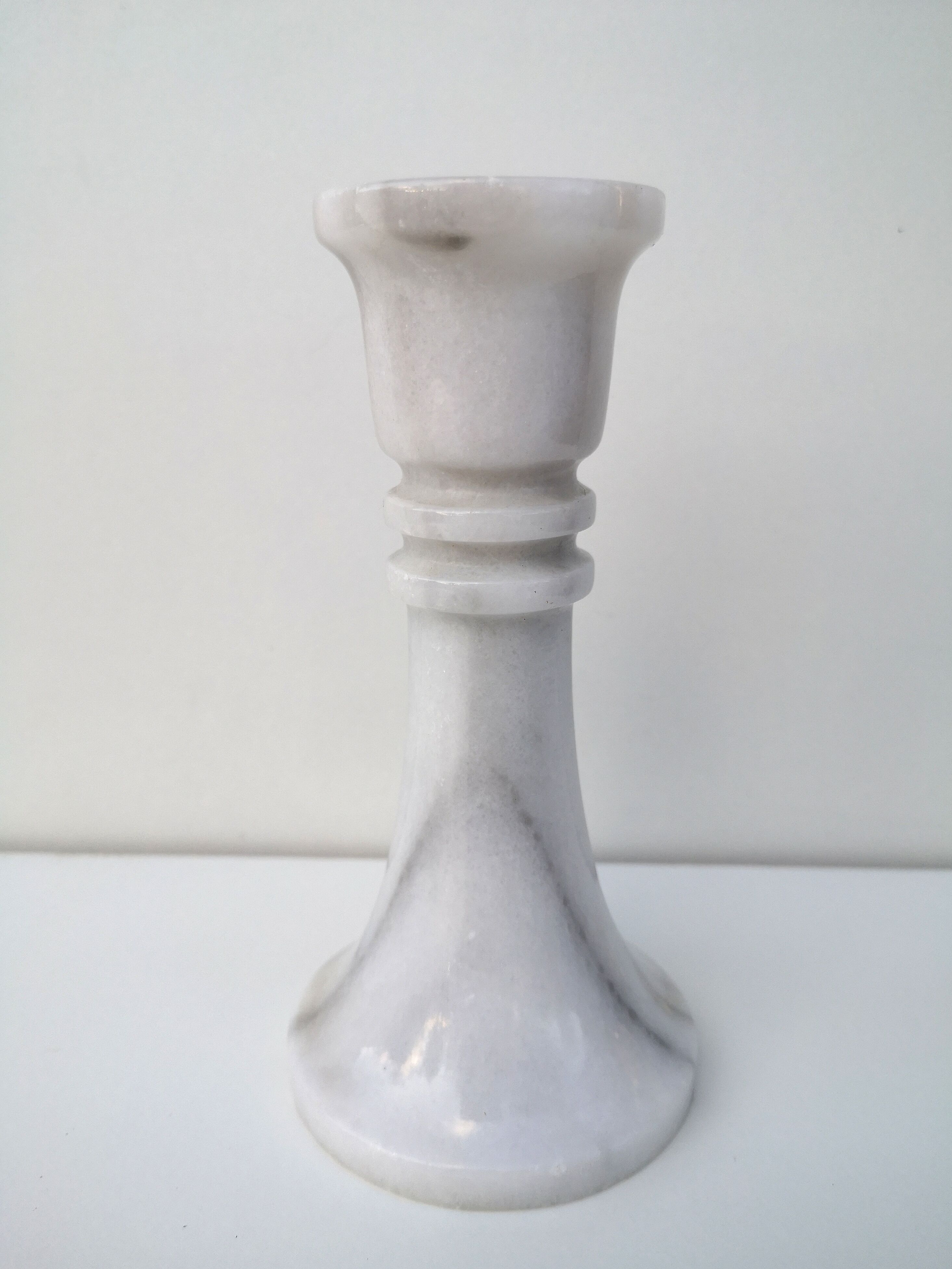 Vintage marble candle holder