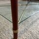 Coffee table in the style of Jacques Adnet, France, 1960s