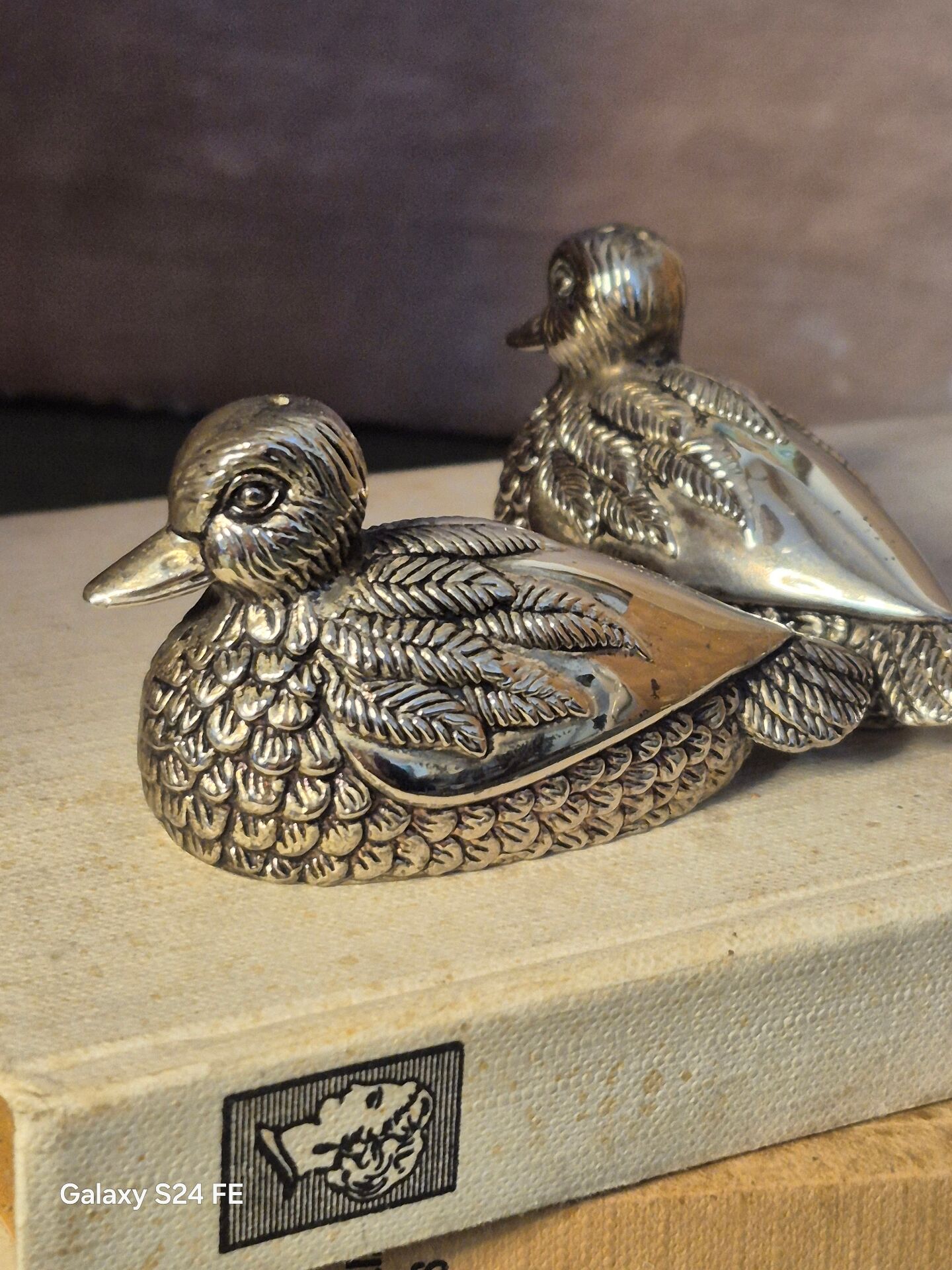 Salière canard