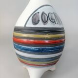 Ceramic Cognac Bottle by Roger Capron - Vallauris 1960s