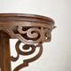 Old corner shelf in openwork wood mp