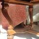 Dining table in solid blond walnut extendable Louis XV style around 1910/20
