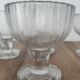 4 coupes à glace, fruit, en cristal, 1930
