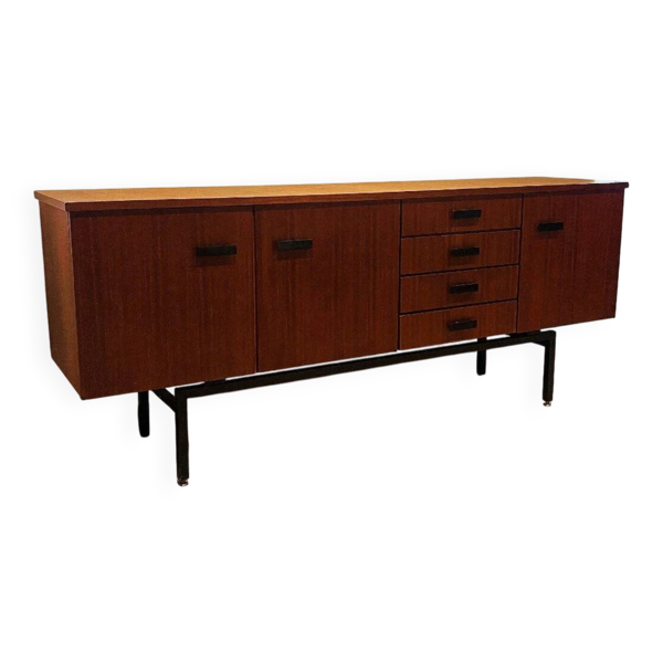 Enfilade vintage en teck des années 60-70