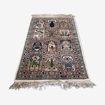 Handmade wool oriental carpet - 1m80x94cm