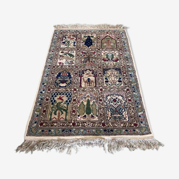 Tapis d'orient en laine fait main - 1m80x94cm