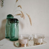 Set old set of sun glass and metal Schott - Gen Mainz